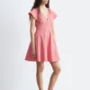 Flared Mini Dress