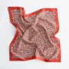 Floral Print Silk Scarf