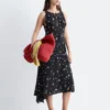 Floral Silk Maxi Dress