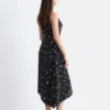 Floral Silk Maxi Dress