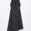 Floral Silk Maxi Dress