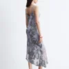 Floral Strap Midi Dress