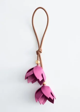 Flower Bag Charm