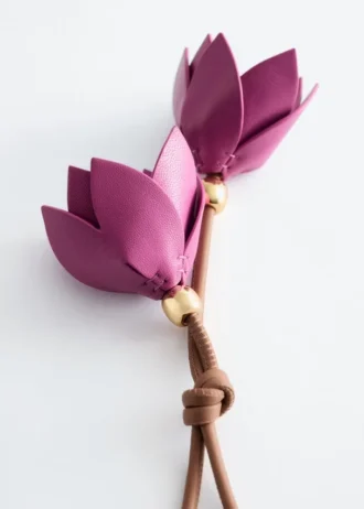 Flower Bag Charm