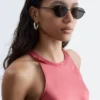 Fluted Hoop Earrings
