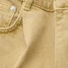 Fold-Detail Jeans