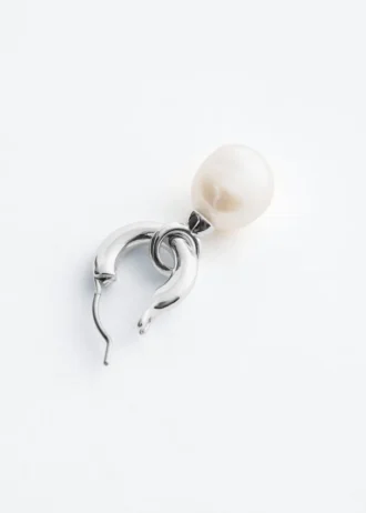 Freshwater Pearl Hoops