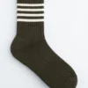 Frill-Trim Striped Socks