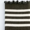Frill-Trim Striped Socks