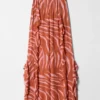 Frilled Wide-Leg Trousers