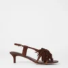 Fringed Leather Sandals