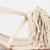 Fringed Leather Sandals