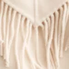 Fringed Shawl Wool Coat