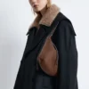 Fringed Suede Shoulder Bag