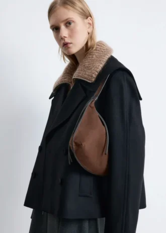 Fringed Suede Shoulder Bag