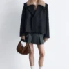 Fringed Suede Shoulder Bag