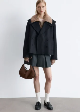 Fringed Suede Shoulder Bag
