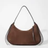 Fringed Suede Shoulder Bag