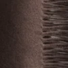 Fringed Wool Blanket Scarf