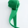 Garter Knit Wool Scarf