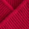 Garter Knit Wool Scarf