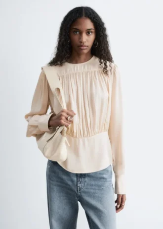 Gathered Blouse