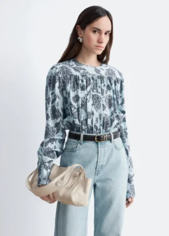 Gathered Blouse
