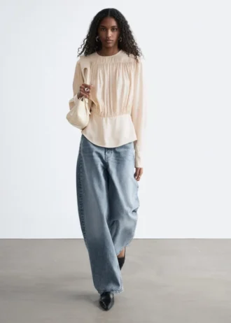 Gathered Blouse