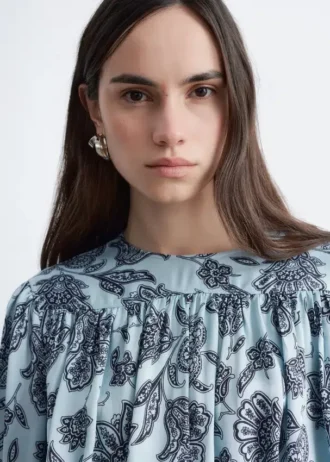 Gathered Blouse