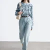 Gathered Blouse