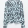 Gathered Blouse