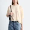 Gathered Crepe Blouse