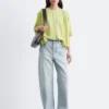 Gathered Crepe Blouse