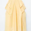 Gathered Midi Skirt