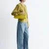 Gathered Tie-Belt Blouse