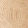 Grosgrain-Trimmed Raffia Straw Hat