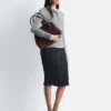 Half-Placket Wool Top