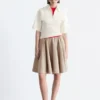 Half-Zip Polo Top