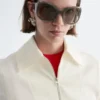 Half-Zip Polo Top