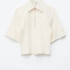 Half-Zip Polo Top