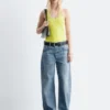 Halter-Neck Jersey Bodysuit