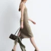 Halterneck Midi Dress
