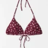Halterneck Triangle Bikini Top