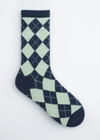 Harlequin Pattern Socks