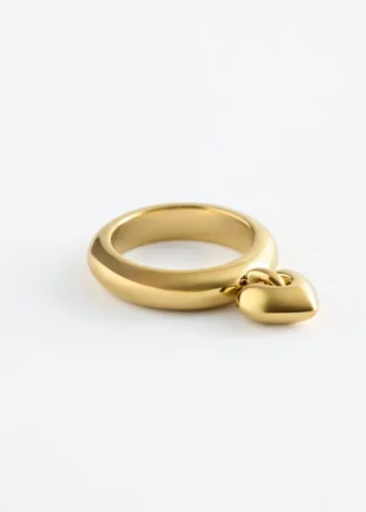 Heart Pendant Ring