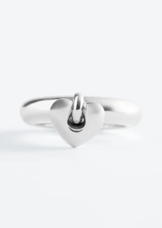 Heart Pendant Ring
