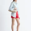 High-Waist Denim Shorts