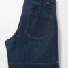 High-Waist Denim Shorts