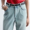 High-Waist Tapered Jeans
