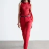 High-Waist Tapered Jeans
